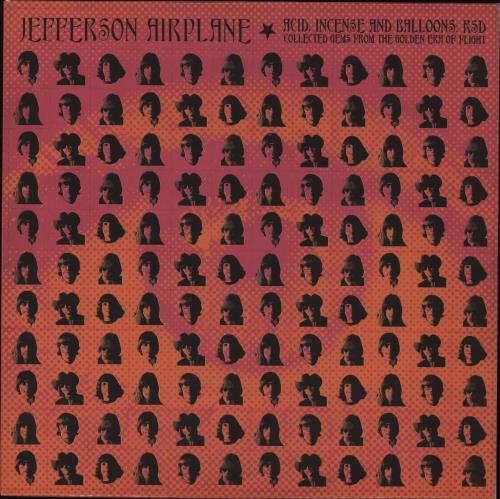 Jefferson Airplane Acid, Incense And Balloons: RSD - Collected Gems From The Golden Era Of Flight vinyl LP album (LP record) UK JEFLPAC832451