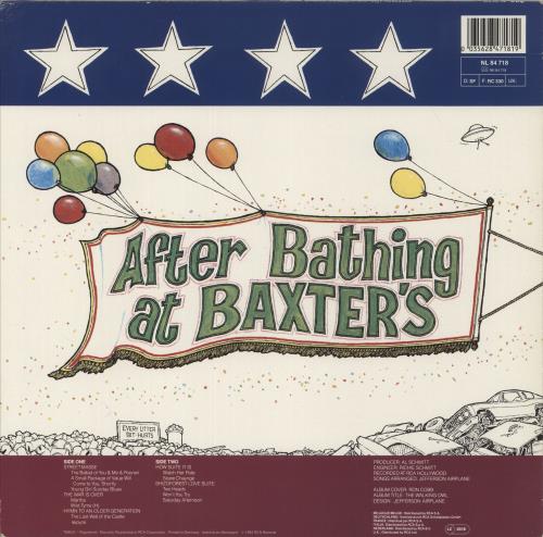 Jefferson Airplane After Bathing At Baxters vinyl LP album (LP record) German JEFLPAF278626