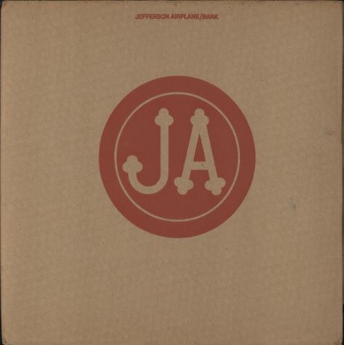 Jefferson Airplane Bark + Paper Bag vinyl LP album (LP record) US JEFLPBA761285