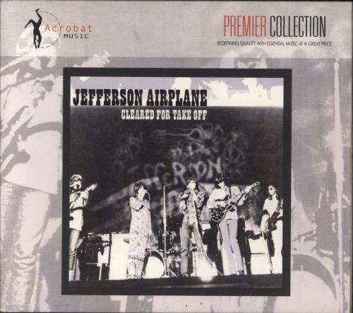 Jefferson Airplane Cleared For Take Off CD album (CDLP) US JEFCDCL807427
