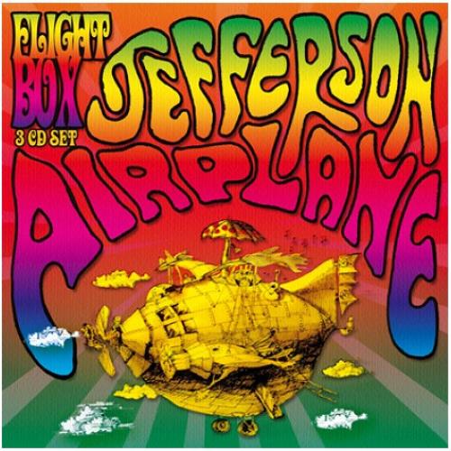 Jefferson Airplane Flight Box 3-CD album set (Triple CD) UK JEF3CFL449782