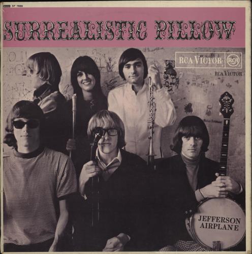 Jefferson Airplane Surrealistic Pillow - EX vinyl LP album (LP record) UK JEFLPSU260902