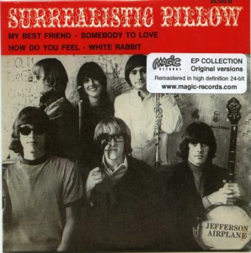 Jefferson Airplane Surrealistic Pillow CD single (CD5 / 5") French JEFC5SU371925