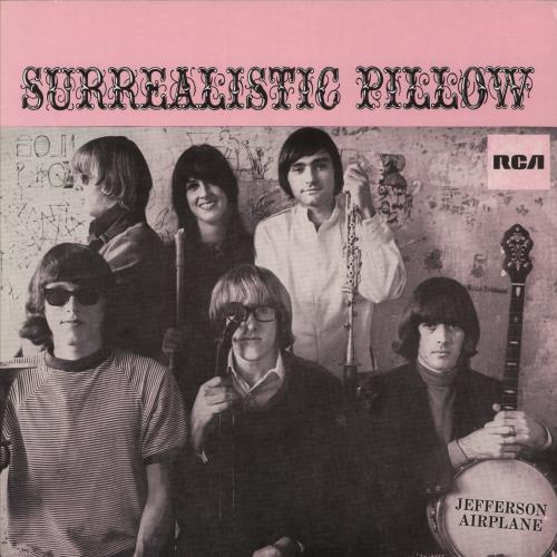Jefferson Airplane Surrealistic Pillow vinyl LP album (LP record) German JEFLPSU874209