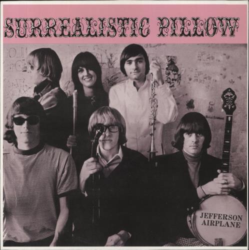 Jefferson Airplane Surrrealistic Pillow vinyl LP album (LP record) Dutch JEFLPSU499147