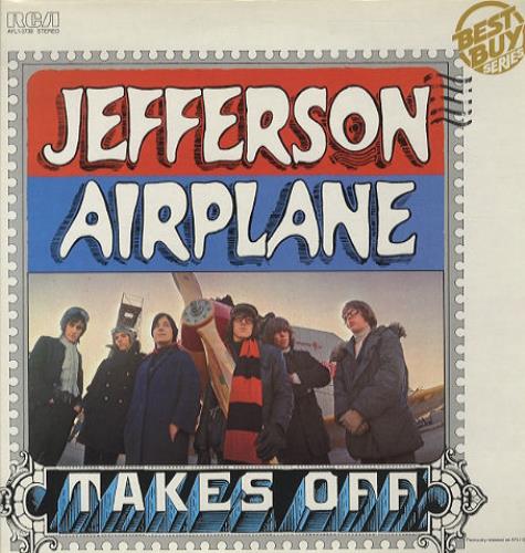 Jefferson Airplane Takes Off vinyl LP album (LP record) US JEFLPTA281229