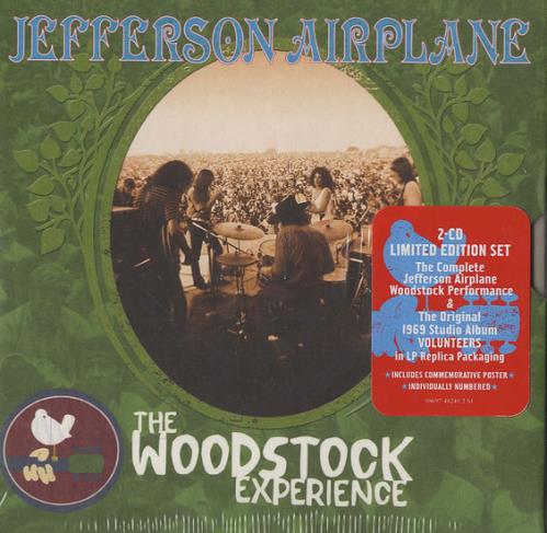 Jefferson Airplane The Woodstock Experience 2 CD album set (Double CD) US JEF2CTH479623