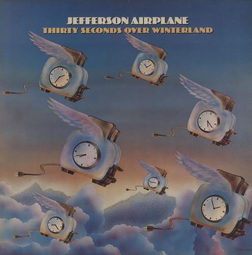 Jefferson Airplane Thirty Seconds Over Winterland vinyl LP album (LP record) UK JEFLPTH261100
