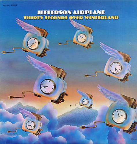 Jefferson Airplane Thirty Seconds Over Winterland vinyl LP album (LP record) US JEFLPTH296667