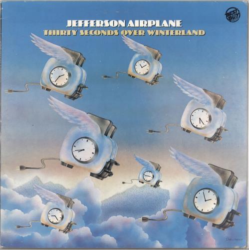 Jefferson Airplane Thirty Seconds Over Winterland vinyl LP album (LP record) Italian JEFLPTH726994