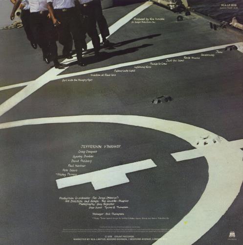 Jefferson Starship Freedom At Point Zero - 2nd vinyl LP album (LP record) UK JFSLPFR806917