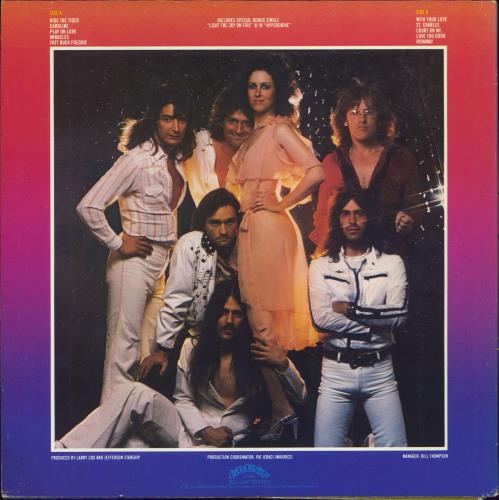 Jefferson Starship Gold vinyl LP album (LP record) US JFSLPGO772071