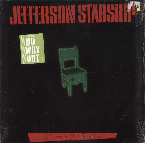 Jefferson Starship Nuclear Furniture - Sealed vinyl LP album (LP record) US JFSLPNU726792