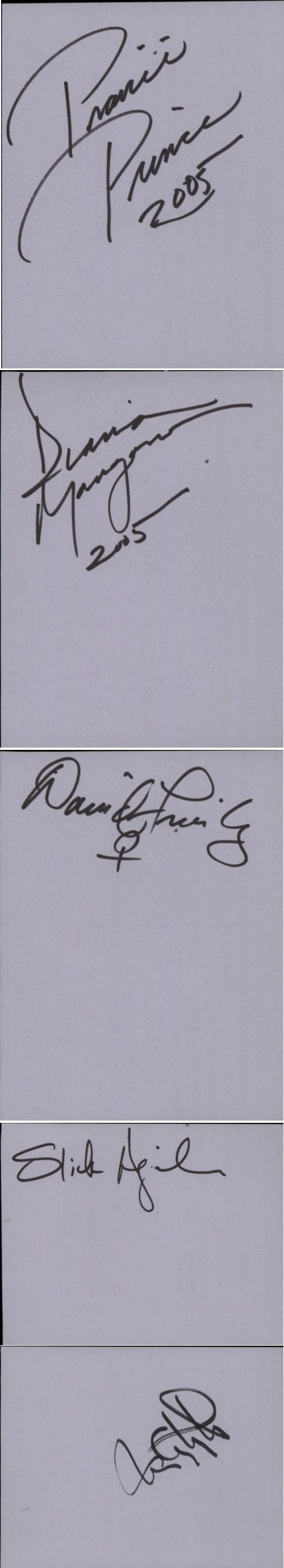 Jefferson Starship Pages From An Autograph Book memorabilia UK JFSMMPA601993