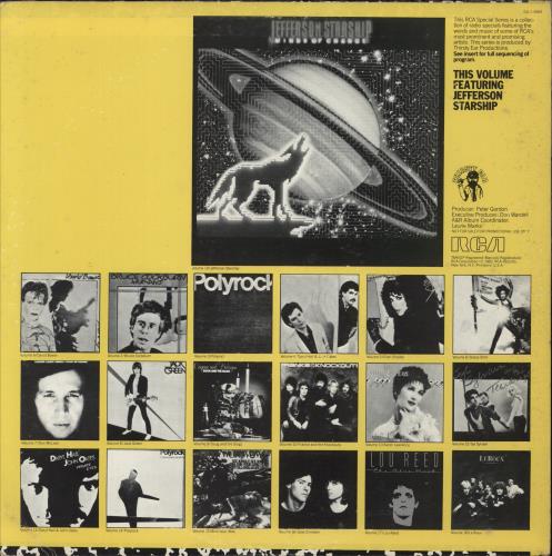 Jefferson Starship RCA Special Radio Series Volume 19 vinyl LP album (LP record) US JFSLPRC875410