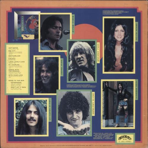 Jefferson Starship Spitfire vinyl LP album (LP record) Italian JFSLPSP722651