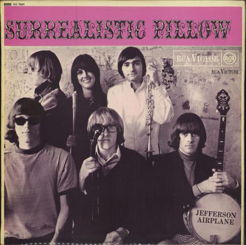 Jefferson Airplane Surrealistic Pillow - 1st - EX vinyl LP album (LP record) UK JEFLPSU776403