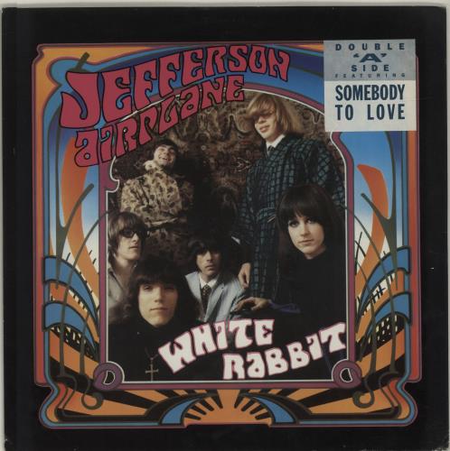 Jefferson Airplane White Rabbit/Somebody To Love UK 12
