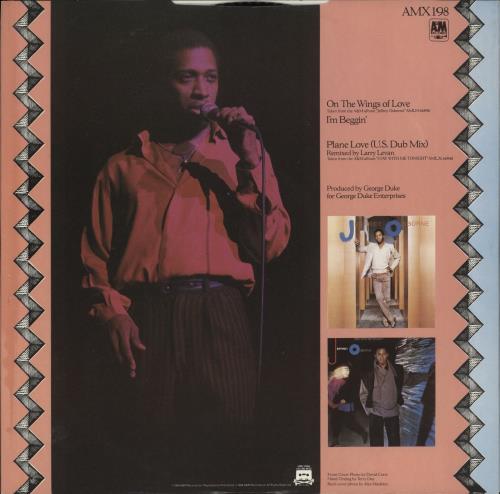 Jeffrey Osborne On The Wings Of Love 12" vinyl single (12 inch record / Maxi-single) UK JZ-12ON559248