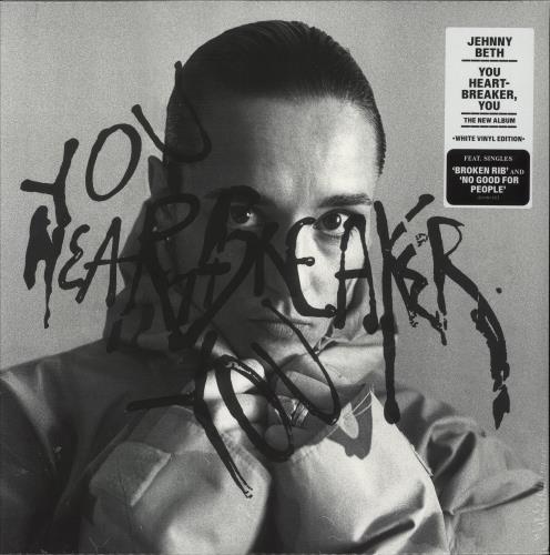 Jehnny Beth You Heartbreaker, You - White Vinyl - Sealed vinyl LP album (LP record) UK 1E4LPYO877041