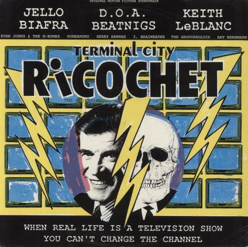 Jello Biafra Terminal City Richochet - VG vinyl LP album (LP record) UK JB8LPTE863032