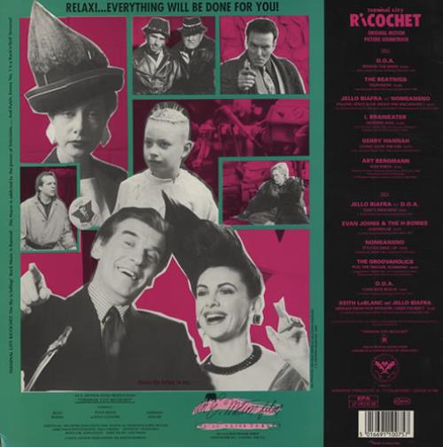 Jello Biafra Terminal City Richochet vinyl LP album (LP record) UK JB8LPTE433171