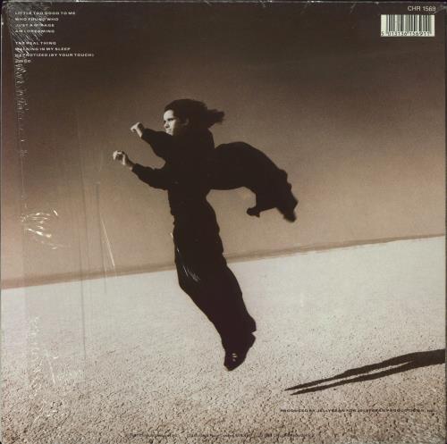 Jellybean Just Visiting This Planet - Hype-stickered shrink vinyl LP album (LP record) UK JBELPJU769971