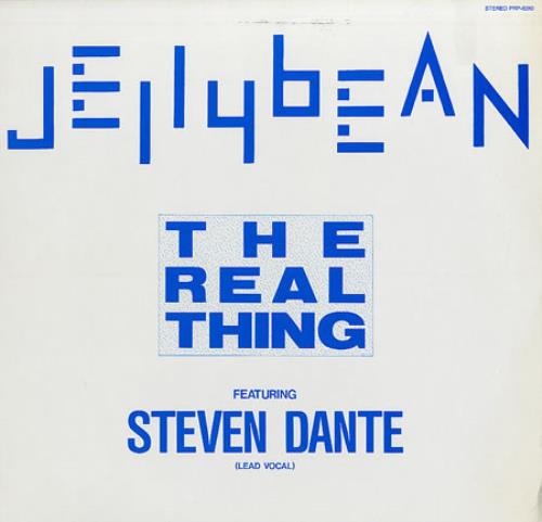 Jellybean The Real Thing 12" vinyl single (12 inch record / Maxi-single) Japanese JBE12TH253253