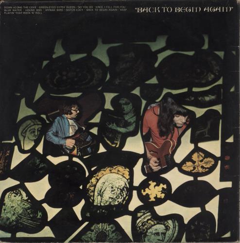 Jellybread Back To Begin Again vinyl LP album (LP record) UK JEDLPBA887930