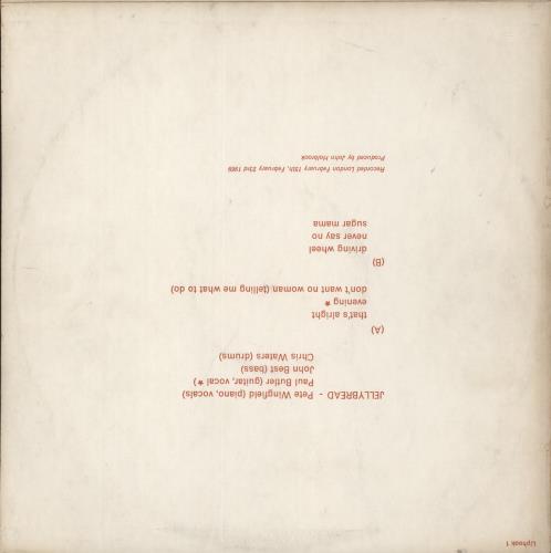 Jellybread Jellybread vinyl LP album (LP record) UK JEDLPJE892087
