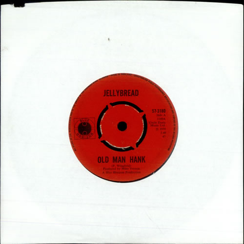 Jellybread Old Man Hank 7" vinyl single (7 inch record / 45) UK JED07OL512642