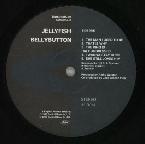 Jellyfish Bellybutton vinyl LP album (LP record) UK JELLPBE870176