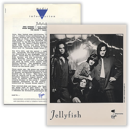 Jellyfish Spilt Milk media press pack US JELPPSP29338