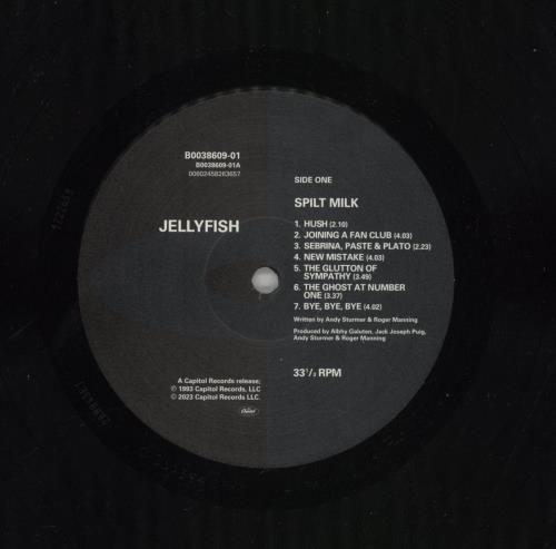 Jellyfish Spilt Milk vinyl LP album (LP record) UK JELLPSP870117