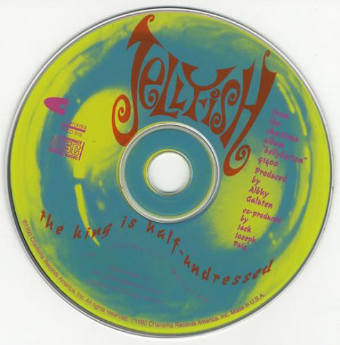 Jellyfish The King Is Half Undressed CD single (CD5 / 5") US JELC5TH88444