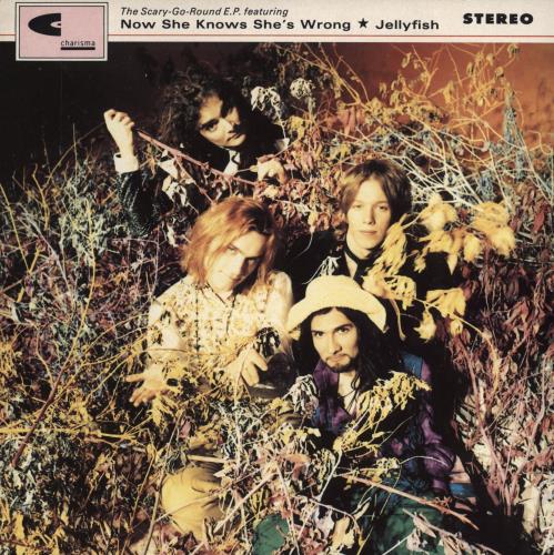 Jellyfish The Scary-Go-Round EP 7" vinyl single (7 inch record / 45) UK JEL07NO65127