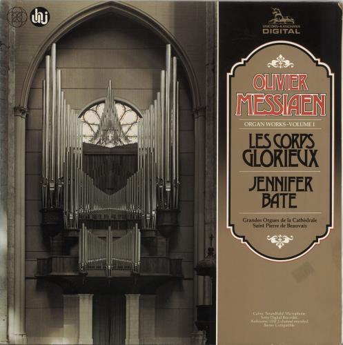 Jennifer Bate Messiaen: Organ Works - Volume I: Les Corps Glorieux vinyl LP album (LP record) Dutch OZ9LPME735957