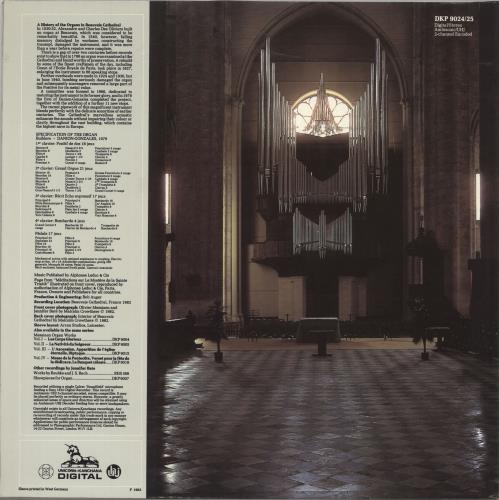 Jennifer Bate Messiaen: Organ Works Vol. V: Mditations Sur Le Mystre De La Sainte Trinit 2-LP vinyl record set (Double LP Album) German OZ92LME735956