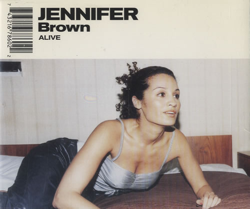 Jennifer Brown Alive CD single (CD5 / 5") UK JNFC5AL168005