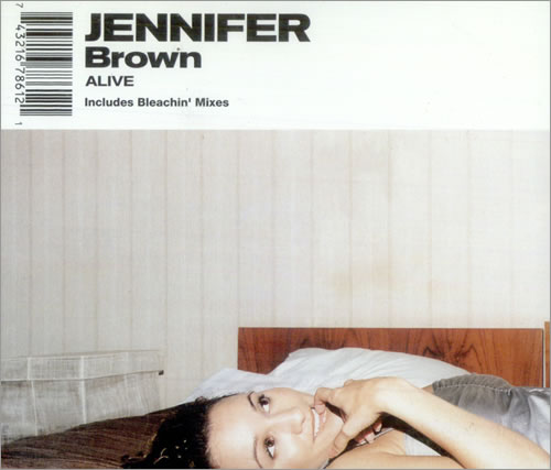 Jennifer Brown Alive CD single (CD5 / 5") European JNFC5AL515883