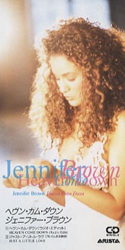 Jennifer Brown Heaven Come Down 3" CD single (CD3) Japanese JNFC3HE326397
