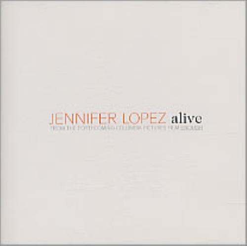 Jennifer Lopez Alive CD single (CD5 / 5") US LPZC5AL214002