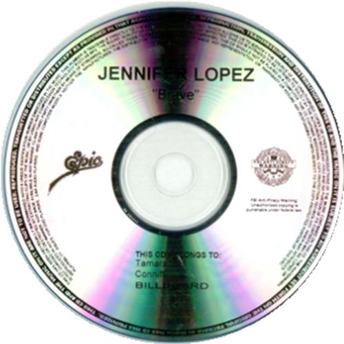 Jennifer Lopez Brave CD-R acetate US LPZCRBR424919
