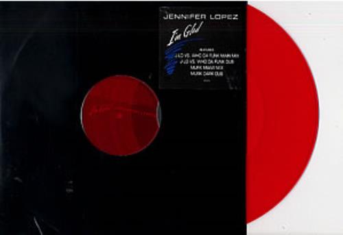Jennifer Lopez I'm Glad - Red vinyl 12" vinyl single (12 inch record / Maxi-single) US LPZ12IM249084