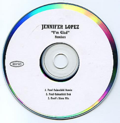 Jennifer Lopez I'm Glad CD-R acetate US LPZCRIM284031