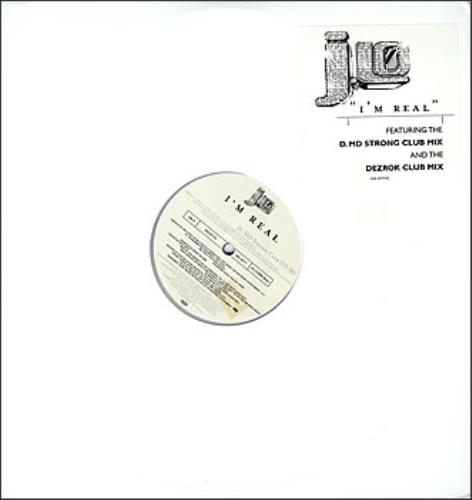 Jennifer Lopez I'm Real 12" vinyl single (12 inch record / Maxi-single) US LPZ12IM202408