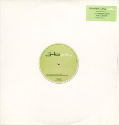 Jennifer Lopez Play 12" vinyl single (12 inch record / Maxi-single) US LPZ12PL219508