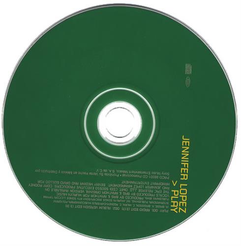 Jennifer Lopez Play CD single (CD5 / 5") Mexican LPZC5PL274032