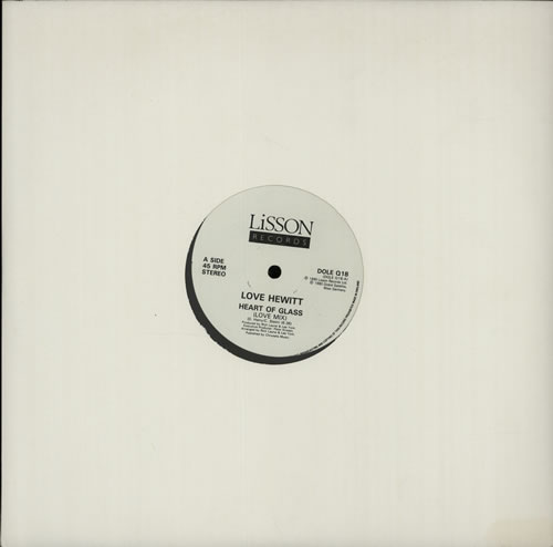 Jennifer Love Hewitt Heart Of Glass 12" vinyl single (12 inch record / Maxi-single) UK JLV12HE638380