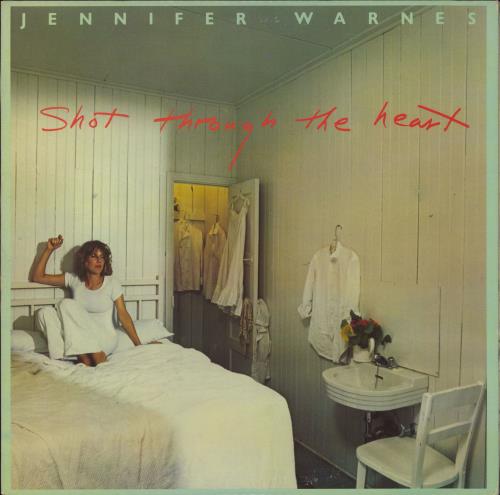 Jennifer Warnes Shot Through The Heart vinyl LP album (LP record) US JENLPSH795506